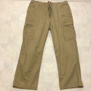 Chaps Denim tan cargo pants‎ 38X30